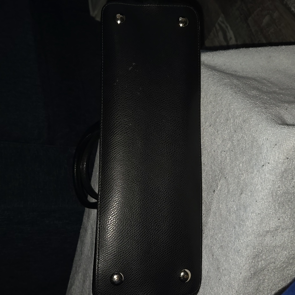 Coach Signature Brown and Black Satchel - Picture 2 of 10